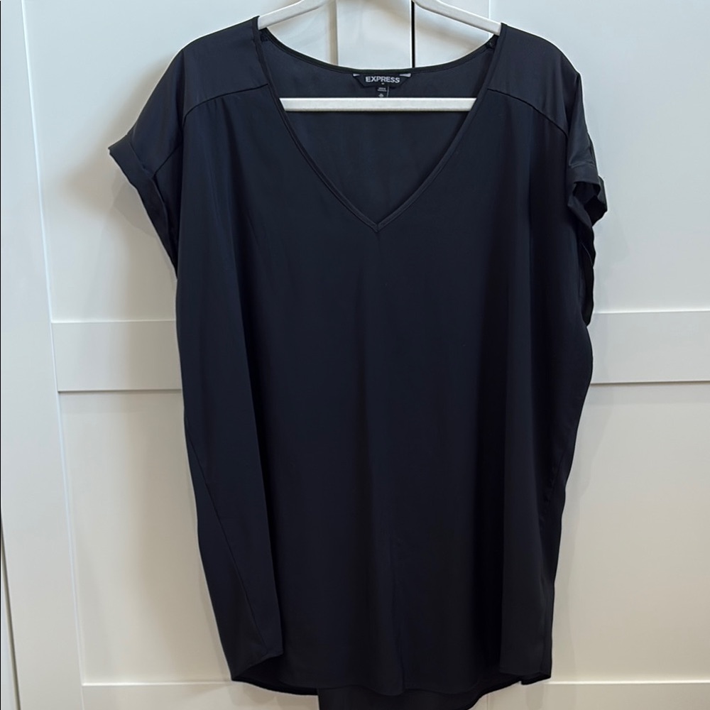 Express black grammercy top size XL